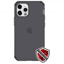 Coque Renforcée iPhone 12 Pro Max Spectrum Clear Grise Itskins