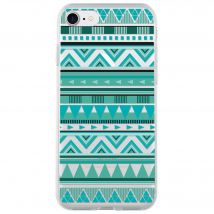 Coque pour iPhone SE 2022 / SE / 8 / 7 / 6S / 6 Hybride Miroir Alfombra Azul - Fabriqué en France Bigben
