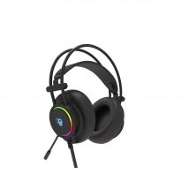 Deep Gaming DeepLighting Casque Avec fil Arceau Jouer Noir