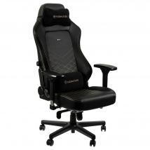 Noblechairs Hero Pu Chaise en cuir Noir / Or