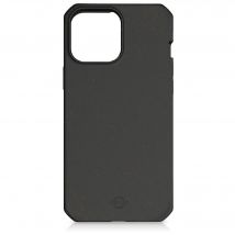 Coque renforcée iPhone 13 mini Feronia biodégradable Terra 2m Noire Itskins