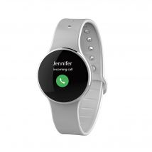 MyKronoz ZeCircle 2 TFT Bracelet connecté IP67 Argent, Blanc