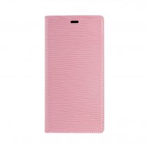 Diarycase 2.0 Coque clapet en cuir véritable avec support aimanté pour Apple iPhone 12/12 Pro, Rose Pastel