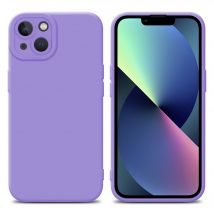 Coque pour Apple iPhone 13 en FLUID VIOLET CLAIR Housse de protection Étui en silicone TPU flexible