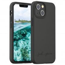 Coque pour iPhone 13 mini Natura Eco-conçue Noire Just Green