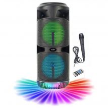 INOVALLEY KA03-XXL - Altoparlante Karaoke - Bluetooth V5.0 - 450 W - Nuovo
