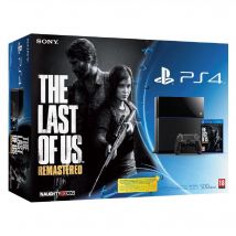 Console PS4 500 Go Noire + The Last of Us Remastered
