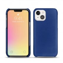 Apple iPhone 13 Funda de piel - Tapa trasera - Azul - Piel lisa - Nuevo