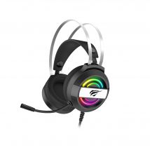 Havit H2026D Cuffia ad archetto cablata Play USB Type-A Nero, Argento - Nuovo