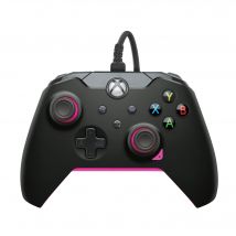PDP Manette filaire: Mèche noirePour Xbox Series X|S, Xbox One et Windows 10/11