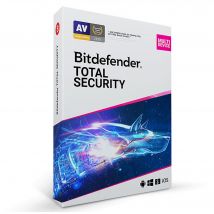 Bitdefender Total Security 2022 - 10 dispositivos - 2 años - Nuevo
