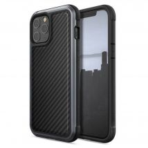 Coque Lux Fibre de Carbone Noir iPhone 12 Pro Max