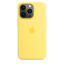 Apple Coque en silicone avec MagSafe pour iPhone 13 Pro - Zeste de citron Apple (brand) iPhone 13 Pro