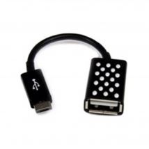 Belkin Micro-USB - USB A M/F câble USB USB 2.0 Micro-USB A Noir