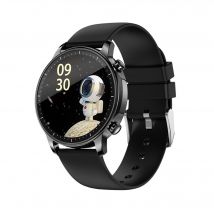 Montre Connectée 1.28 Mode Multi Sport Intelligente Fréquence Cardiaque Noir YONIS