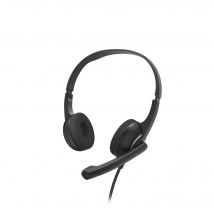 Hama HS-P150 V2 Auriculares con cable Diadema Oficina/Centro de llamadas Negro - Nuevo