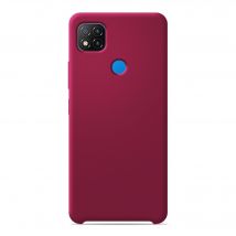 Coque silicone unie Soft Touch Rouge Passion compatible Xiaomi Redmi 9C