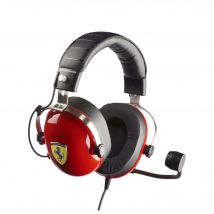 Thrustmaster New! T.Racing Scuderia Ferrari Edition Auriculares Alámbrico Diadema Juego Negro, Rojo - Nuevo