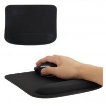 Tapis De Souris Ergonomique Repose Poignet Ultra Fin Confort Optimal Noir YONIS