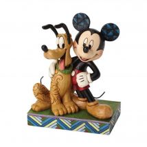 ENESCO Figurine Disney - Mickey et Pluto