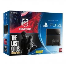 Console PS4 Noire + Driveclub + The Last of Us Remastered