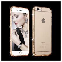 Coque Silicone Diamants IPHONE SE 2020 APPLE Contour Transparente Bumper Protection Gel Souple