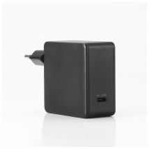 WE Bundle Caricatore USB-C + cavo USB-C/USB-C da 2 m - Caricatore USB-C 100W a 1 porta - PD 3.0/QC3.0 - nero - Nuovo