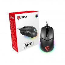 Ratón MSI Clutch GM11 Izquierdo USB Tipo-A Óptico 5000 DPI - Nuevo