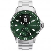 Withings ScanWatch Horizon 4,32 cm (1.7 ) PMOLED 43 mm Hybride Acier inoxydable GPS (satellite)