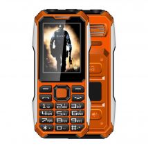 Téléphone portable antichoc A6+ Dual-SIM 2.4'' Single Core 32 Mb RAM + 32 Mb ROM Orange
