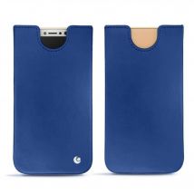 Apple iPhone Xs Funda de piel - Funda - Azul - Piel lisa - Nuevo
