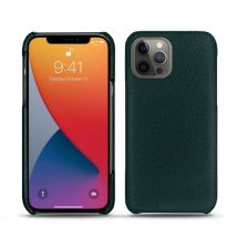 Apple iPhone 13 Pro Max Funda de piel - Tapa trasera - Verde - Piel saffiano - Nuevo