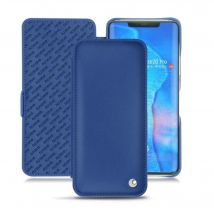 Housse cuir Huawei Mate 20 Pro - - Bleu - Cuir lisse