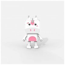 Mobilità a bordo dell'animale danzante Unicorno Altoparlante portatile stereo bianco 3 W - Nuovo