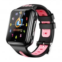 Montre GPS 4G 1.54 Montre Connectée Android 1+8Go Bluetooth WiFi Noire Rose YONIS