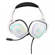 THE G-LAB Gaming RGB Headset - Compatible con PC, PS4, XboxOne - Blanco - Nuevo