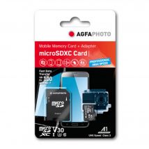 AgfaPhoto 10616 memoria flash 64 GB MicroSDHC UHS-I Clase 10 - Nuevo