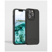 Coque pour iPhone 13 Pro Natura Eco-conçue Noire Just Green