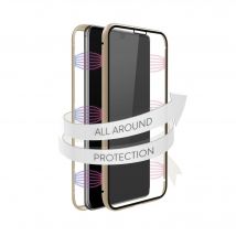 Coque de protection 360° Glass pour Samsung Galaxy A41, or