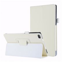 Housse nouvel Apple iPad 10,9 pouces 2022 4G/5G blanche stand - Etui coque blanc protection iPad 10eme generation - Accessoires pochette case iPad 10