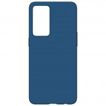 Coque Oppo Reno 8 Lite Silicone Bleue Oppo