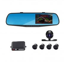 Dashcam LCD 4.3 Pouces Caméra de Recul Rétroviseur Haute Définition 400 Mah YONIS