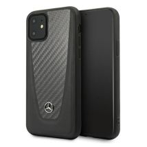 Carcasa Mercedes para iPhone 11 6.1 negra Carbon Dynamic Line - Nuevo