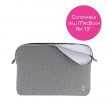 Housse MacBook Pro 13 et MacBook Air 13 2018 et 2020 Gris/Blanc