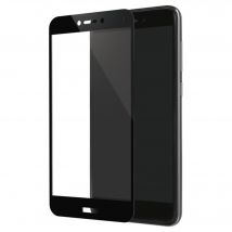 Protector de pantalla de cristal templado (100% cobertura de superficie) para Huawei P8 Lite (2017), Negro - Nuevo