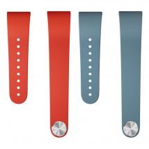 Bracelets pour Sony SmartBand Talk SWR310 Rouge et Bleu M/L