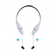 Casque ergonomique Bluetooth spécial Sport blanc