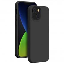 Coque pour iPhone 14 Plus SoftTouch Silicone Noire Bigben