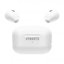 Streetz TWS-114 écouteur/casque True Wireless Stereo (TWS) Ecouteurs Musique USB Type-C Bluetooth Blanc