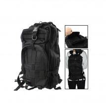 Sac À Dos Tactique Style Militaire Ordinateur Portable 14 Pouces Bretelles Noir YONIS